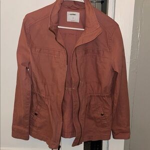 Old Navy Utility Jacket Pink- XS